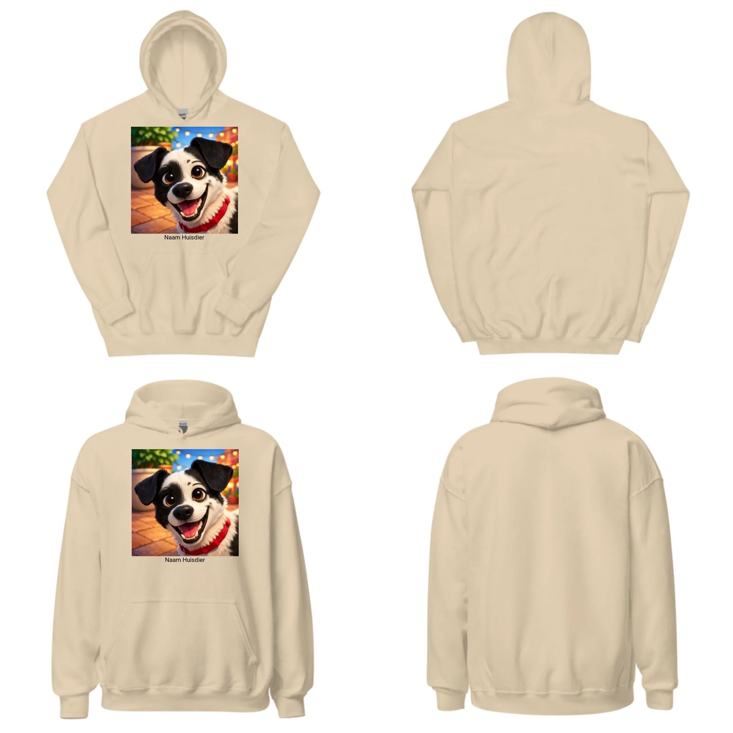 Gepersonaliseerde hoodie als cadeau voor dierenliefhebbers