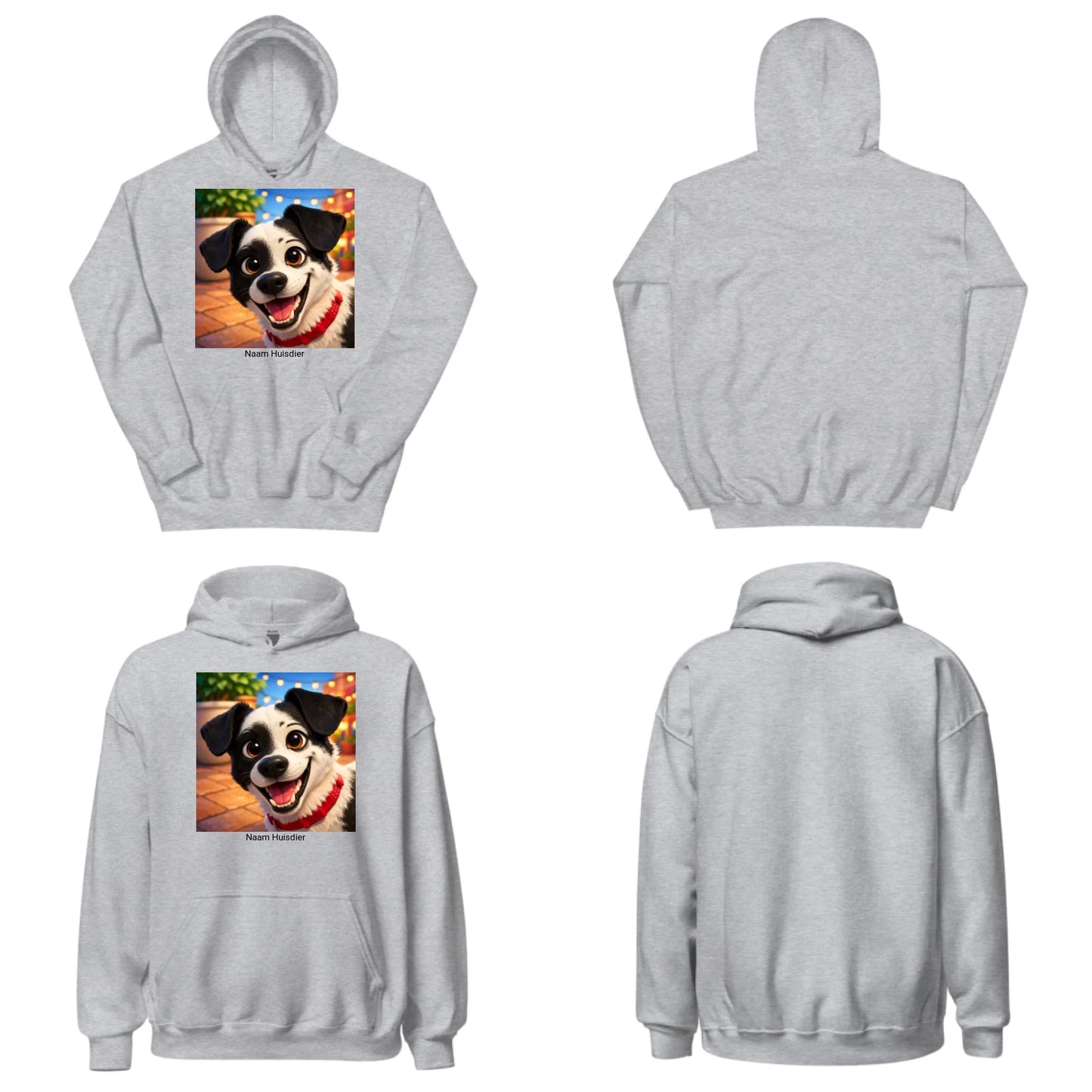 Gepersonaliseerde hoodie als cadeau voor dierenliefhebbers