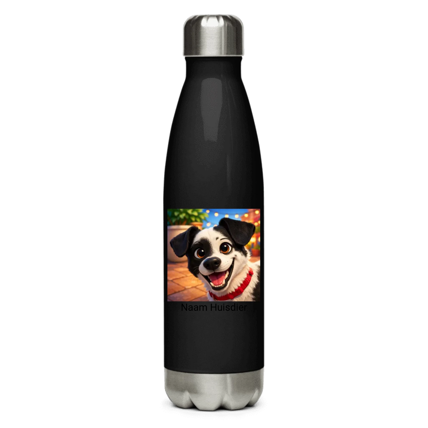 Gepersonaliseerde drinkfles als cadeau voor dierenliefhebbers