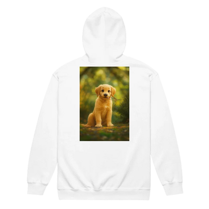 Gepersonaliseerde zipper hoodie met huisdier