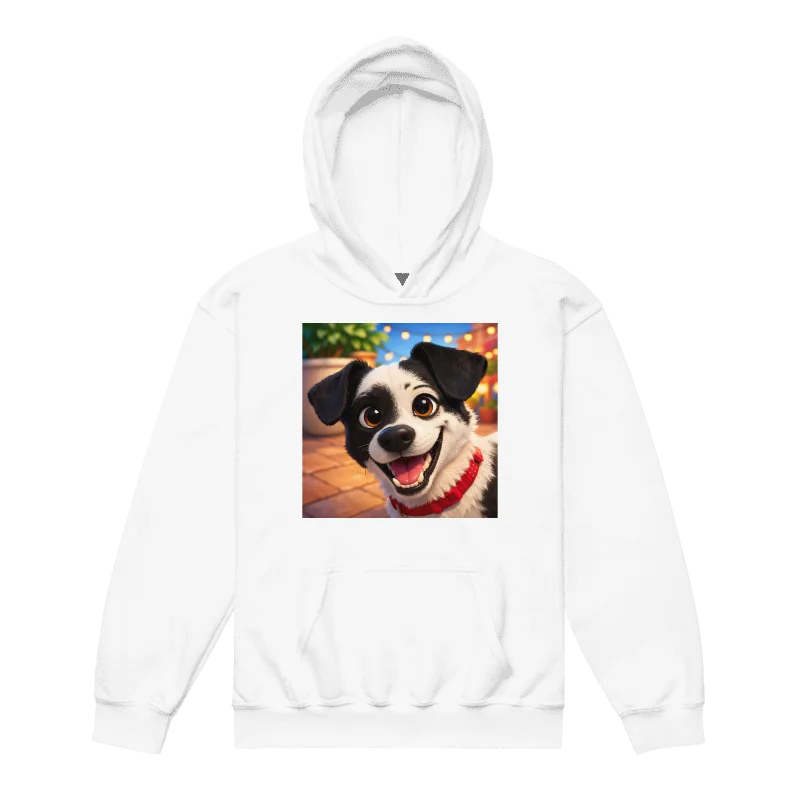 Gepersonaliseerde kinderhoodie met huisdier