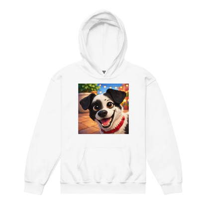 Gepersonaliseerde kinderhoodie met huisdier